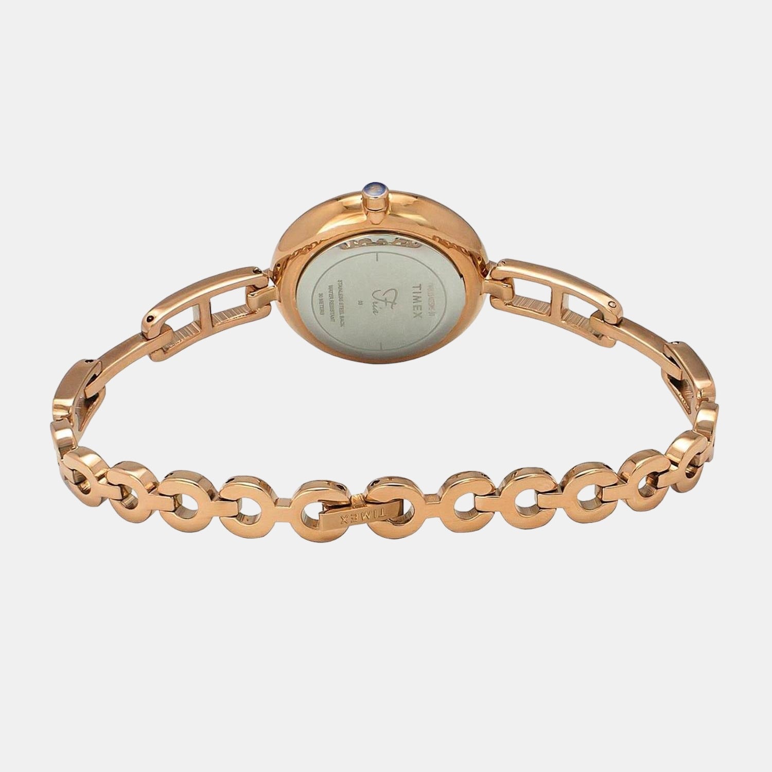 Timex Brass White watch