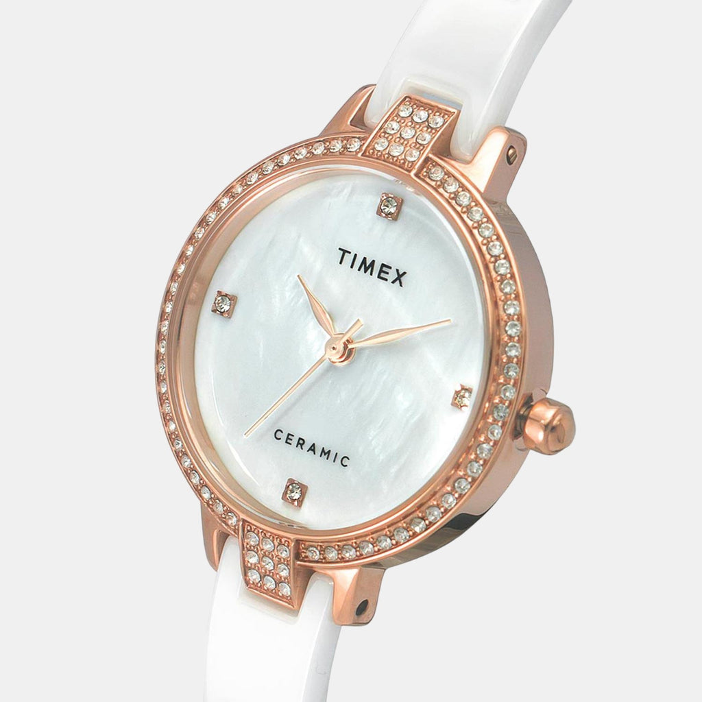 Timex Ceramic White watch