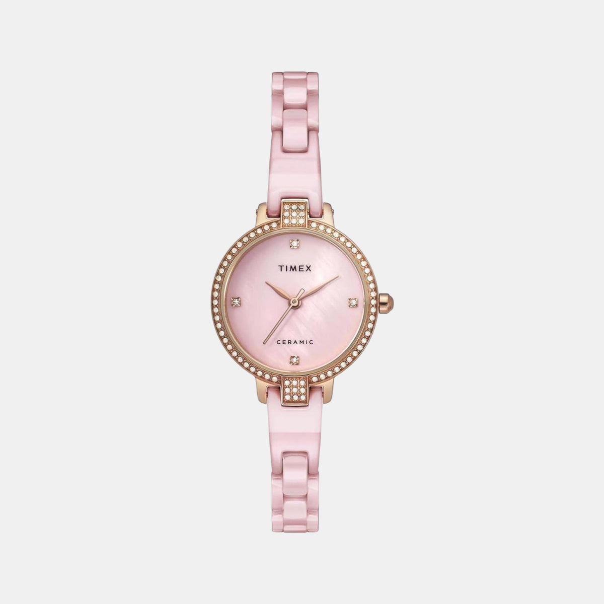 Timex Round Pink Analog watch