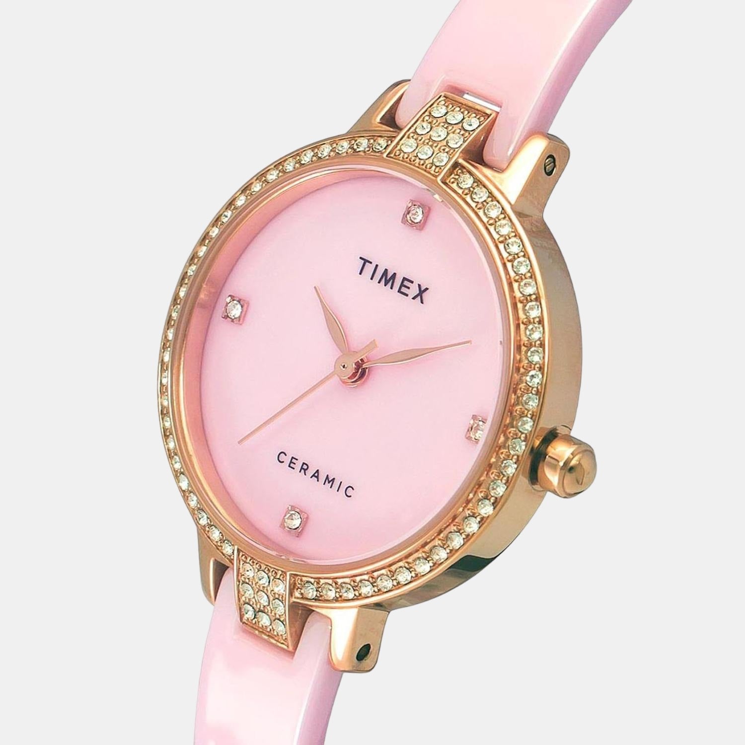 Timex Ceramic Pink watch