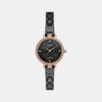Timex Round Black Analog watch
