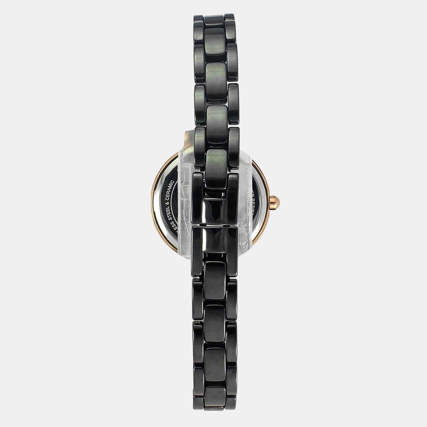 Timex Women Round Black watch
