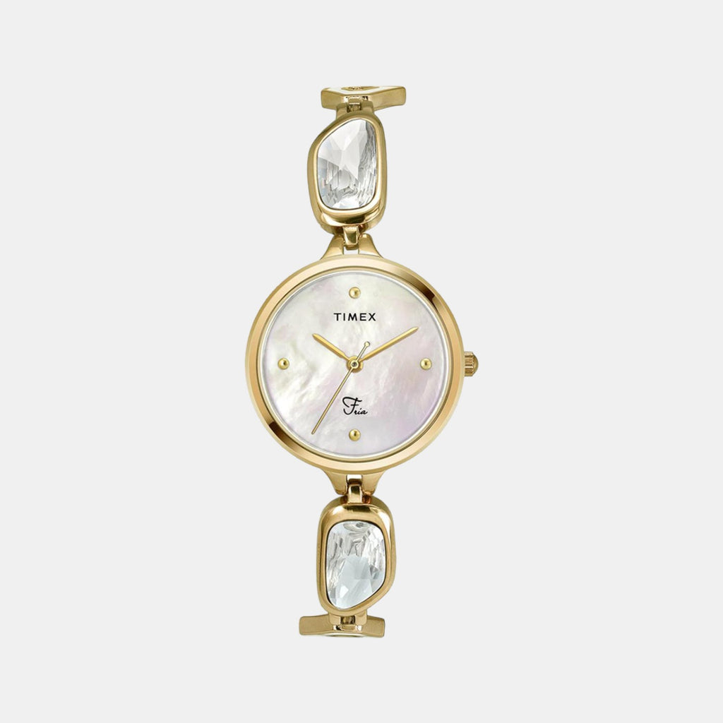 Timex Round Two Tone Analog watch