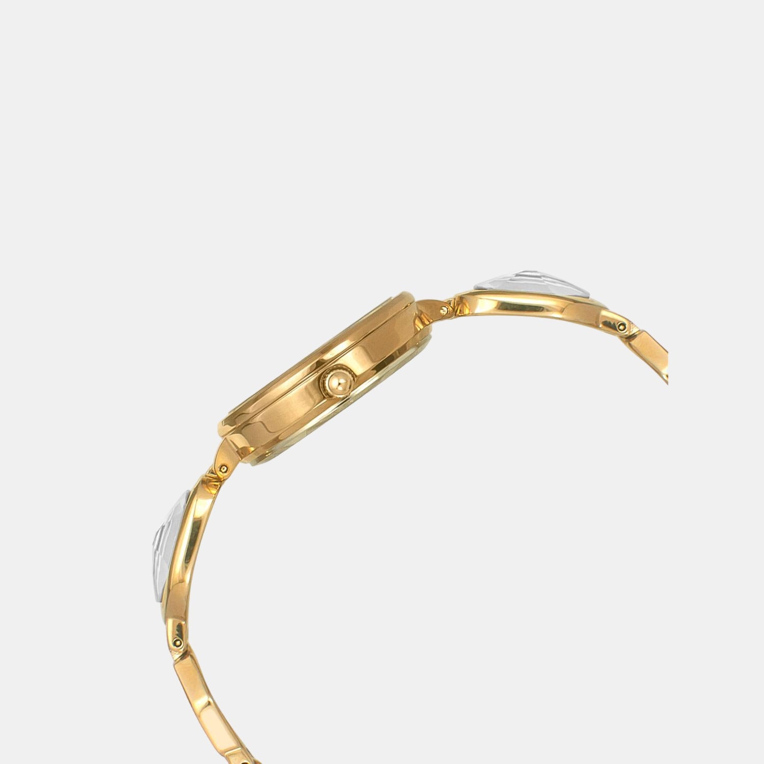 Timex Women Round Two Tone watch