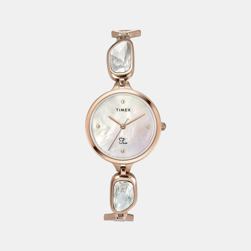 Timex Round Silver Analog watch