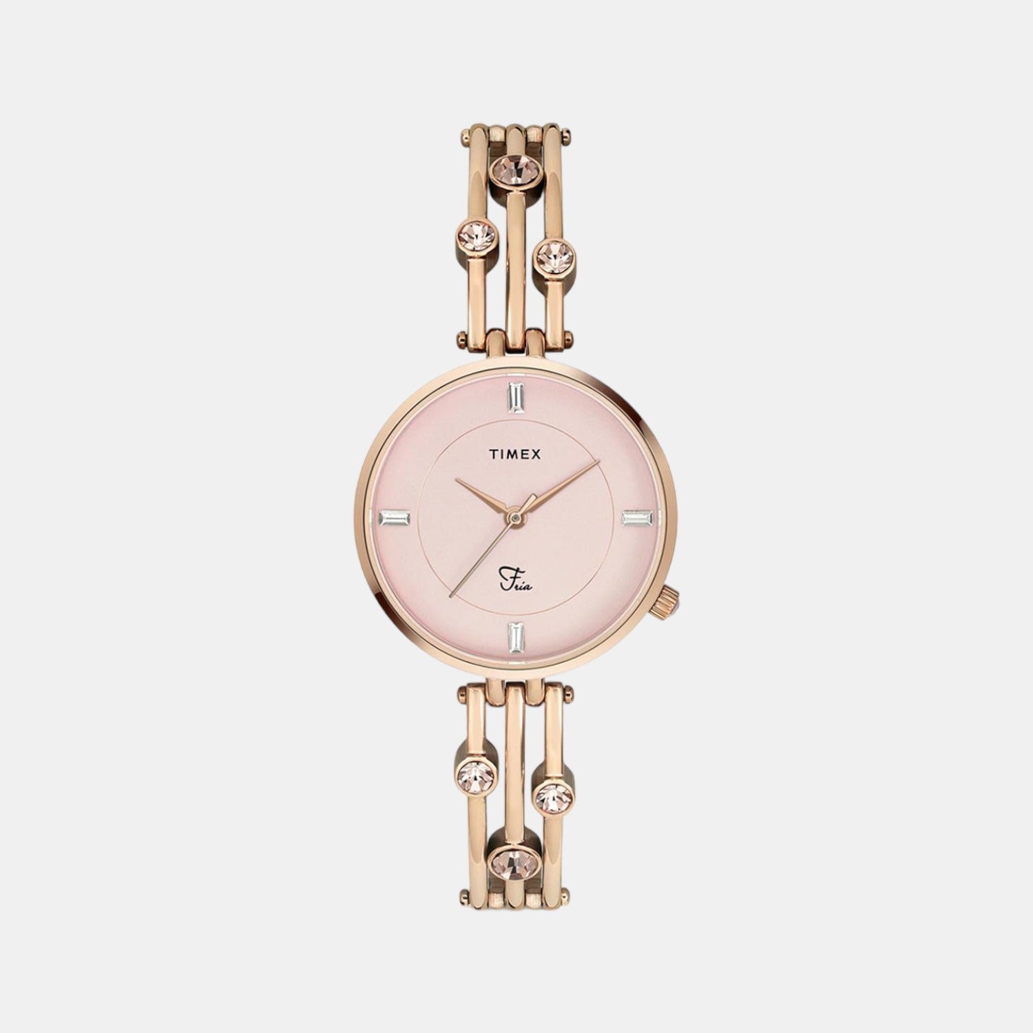 Timex Round Pink Analog watch