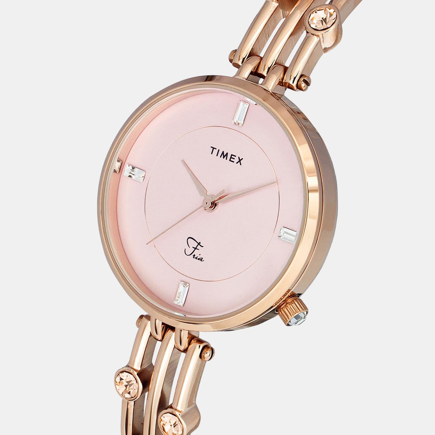 Timex Stainless Steel Pink watch