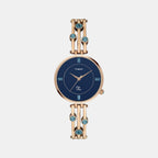 Timex Round Blue Analog watch
