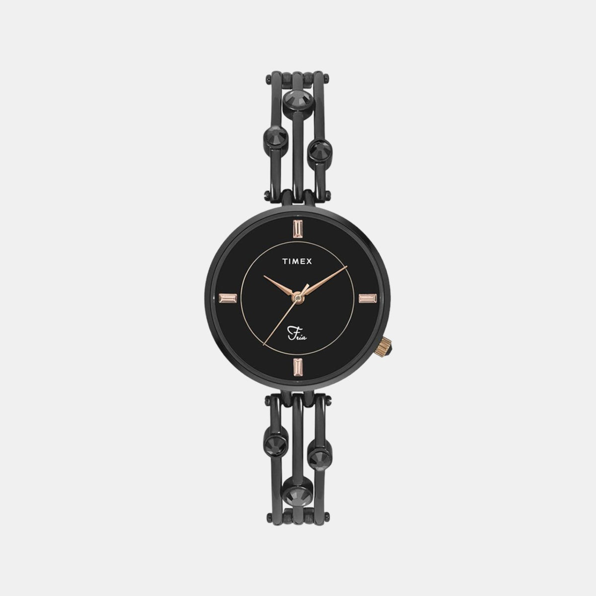 Timex Round Black Analog watch