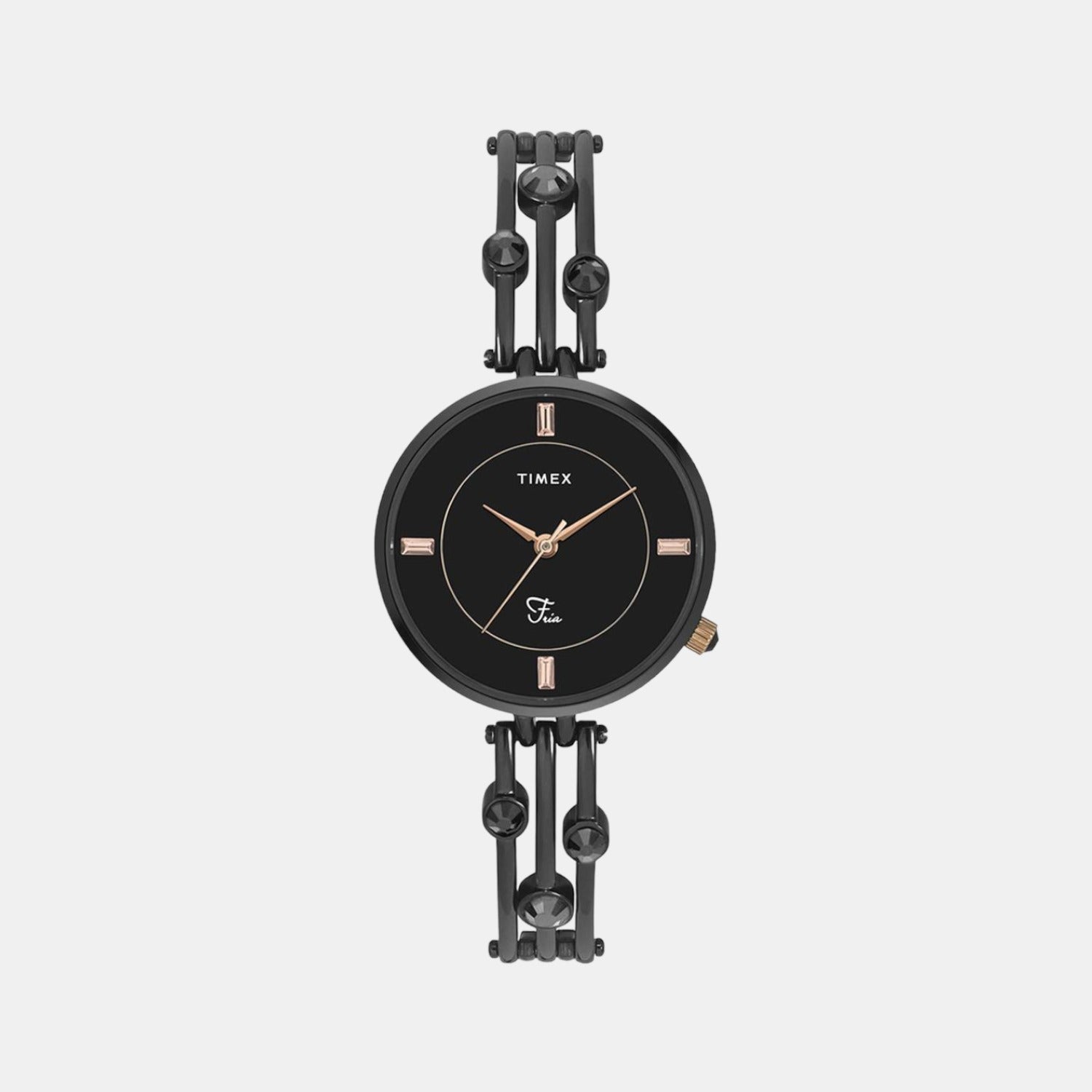 Timex Round Black Analog watch