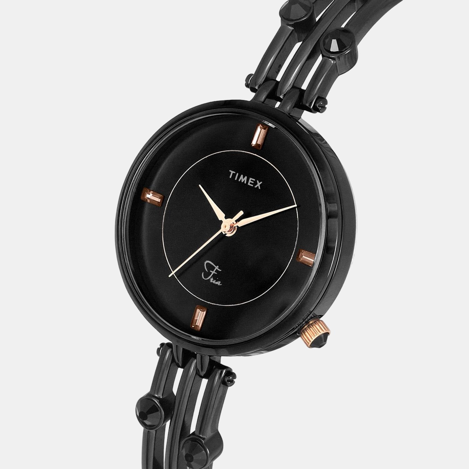 Timex Stainless Steel Black watch