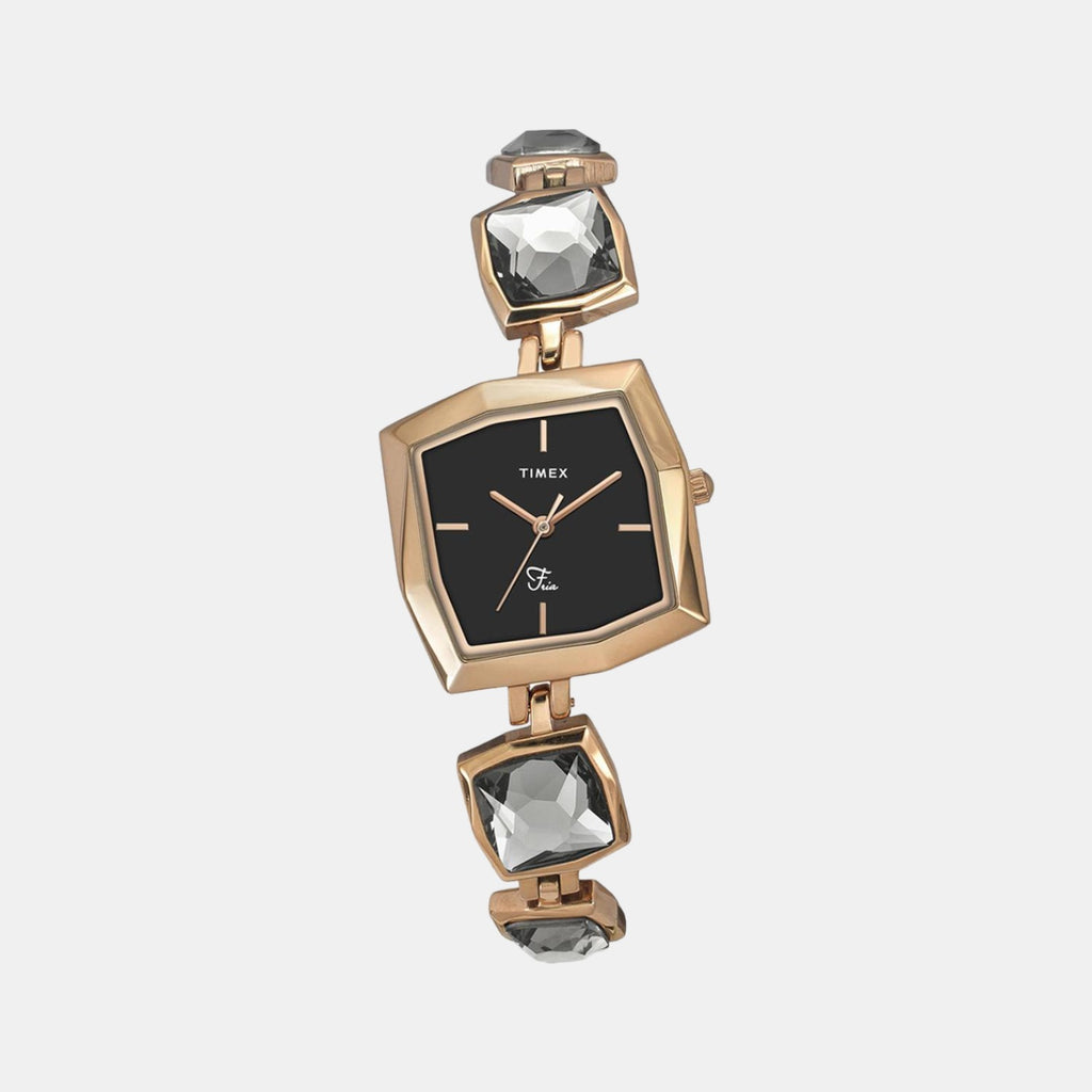 Timex Square Black Analog watch