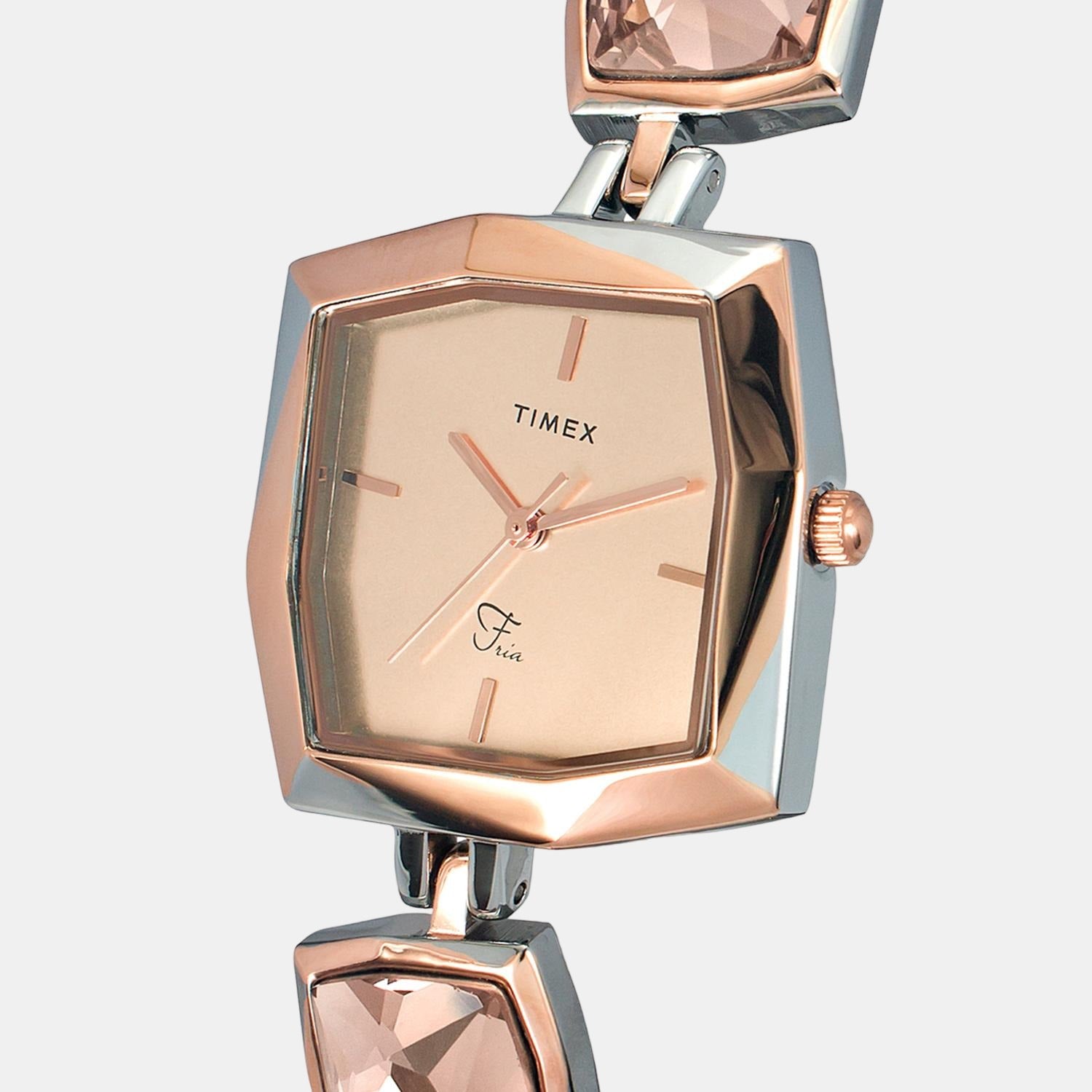 Timex Stainless Steel Rose Gold watch