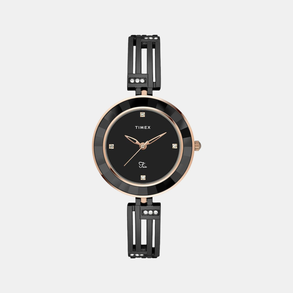 Timex Round Black Analog watch