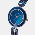 Timex Stainless Steel Blue watch