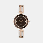 Timex Round Brown Analog watch