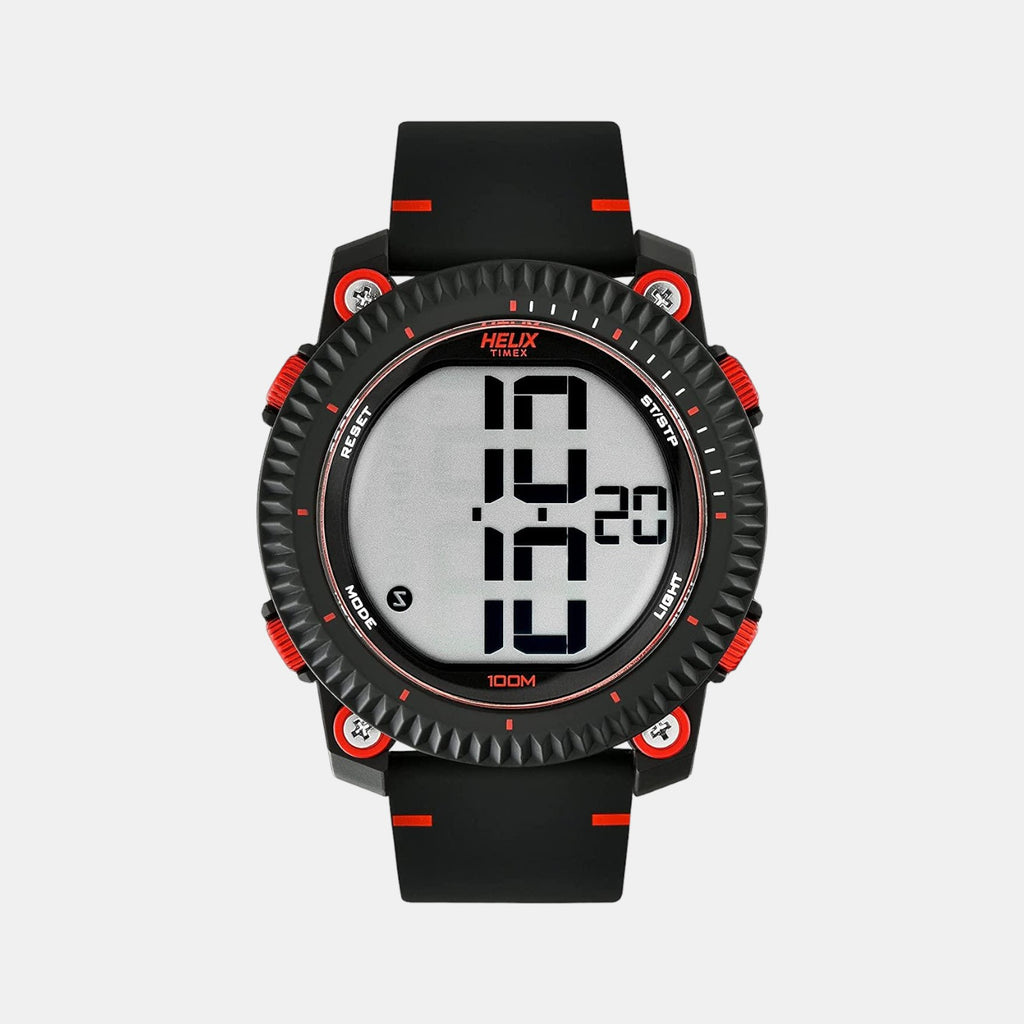 Helix Round Black Analog watch