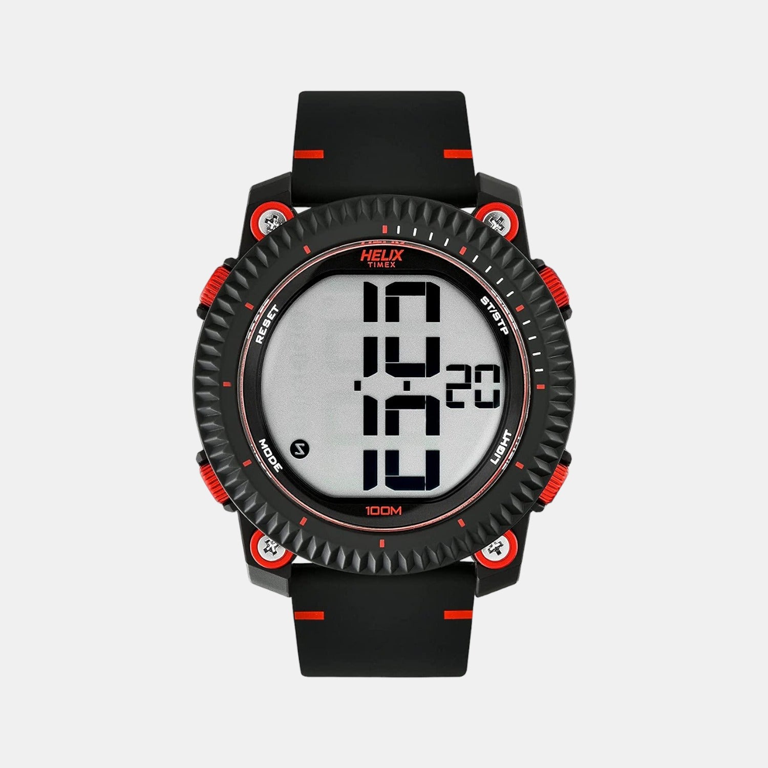 Helix Round Black Analog watch