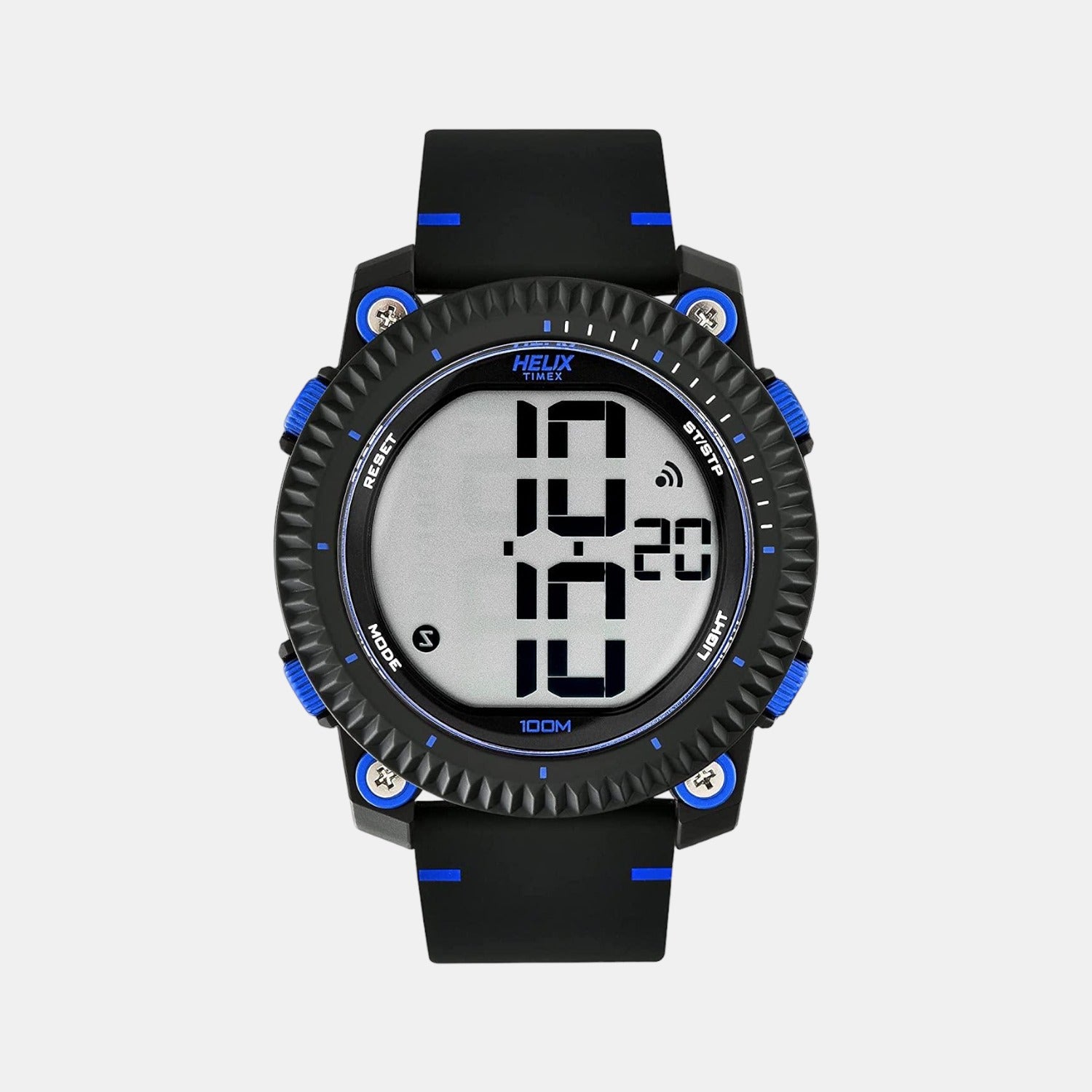 Helix Round Black Analog watch