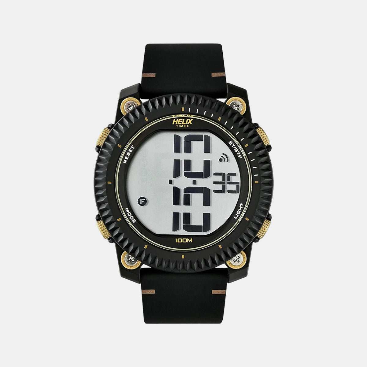 Helix Round Black Analog watch