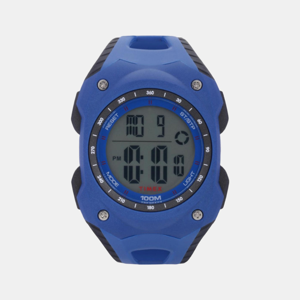 Timex Round Black Digital watch