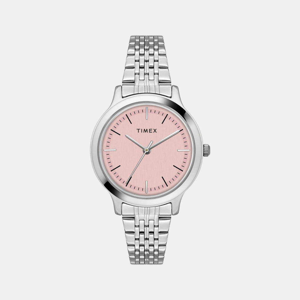 Timex Round Pink Analog watch