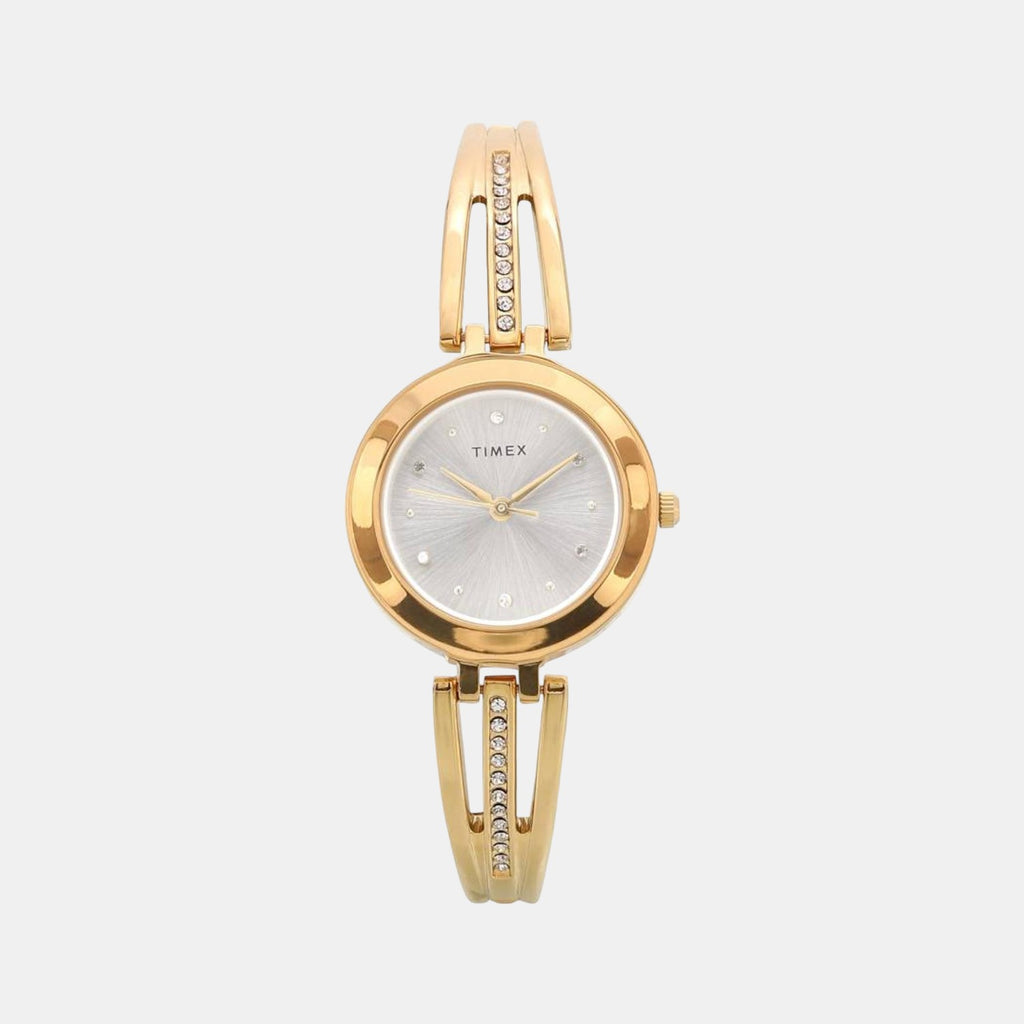 Timex Round Silver Analog watch