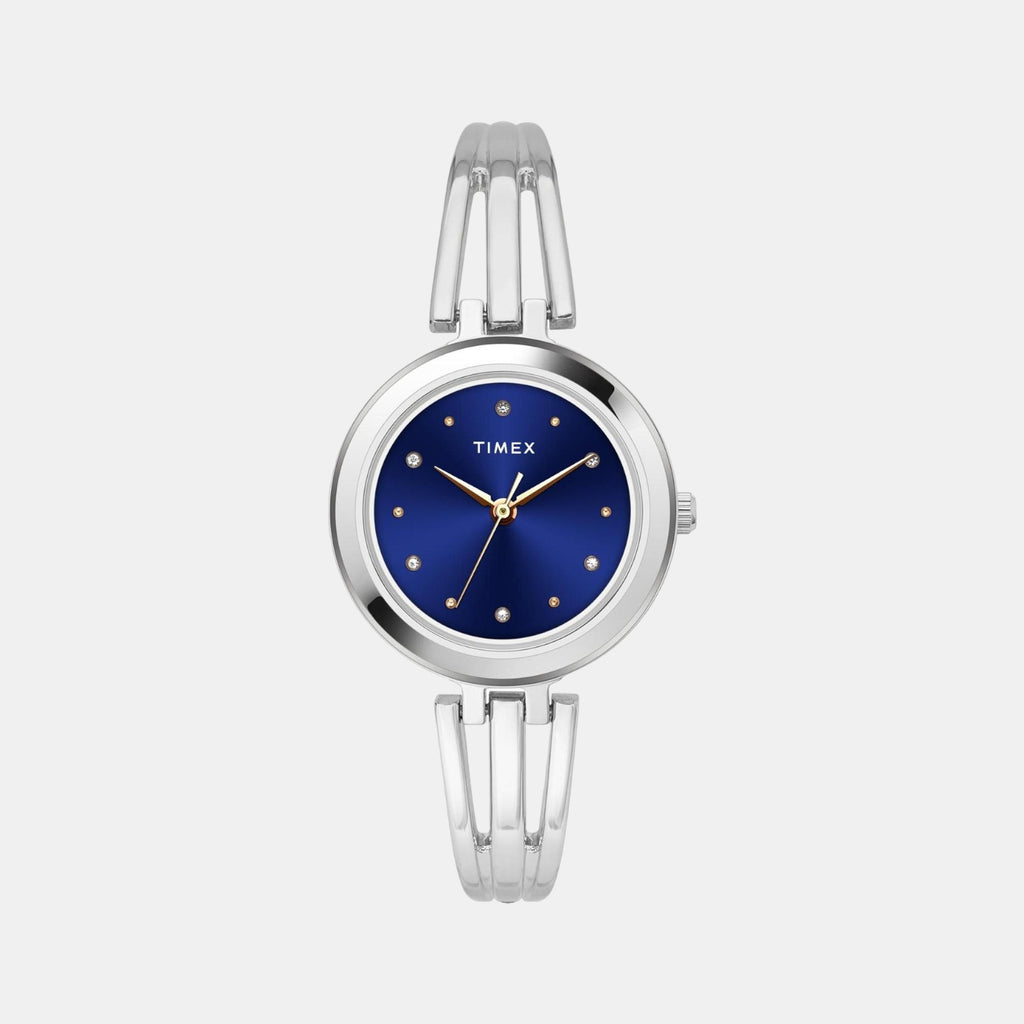 Timex Round Blue Analog watch