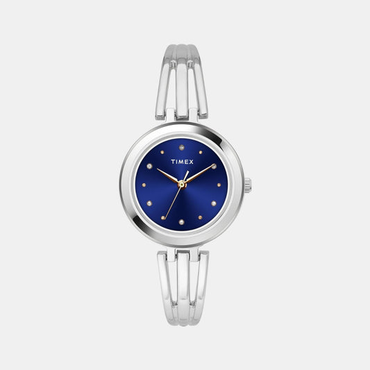 Female Blue Analog Stainless Steel Watch TWTL10303