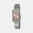 Timex Rectangular Pink Analog watch
