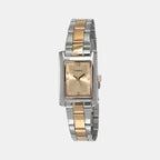 Timex Rectangular Rose Gold Analog watch