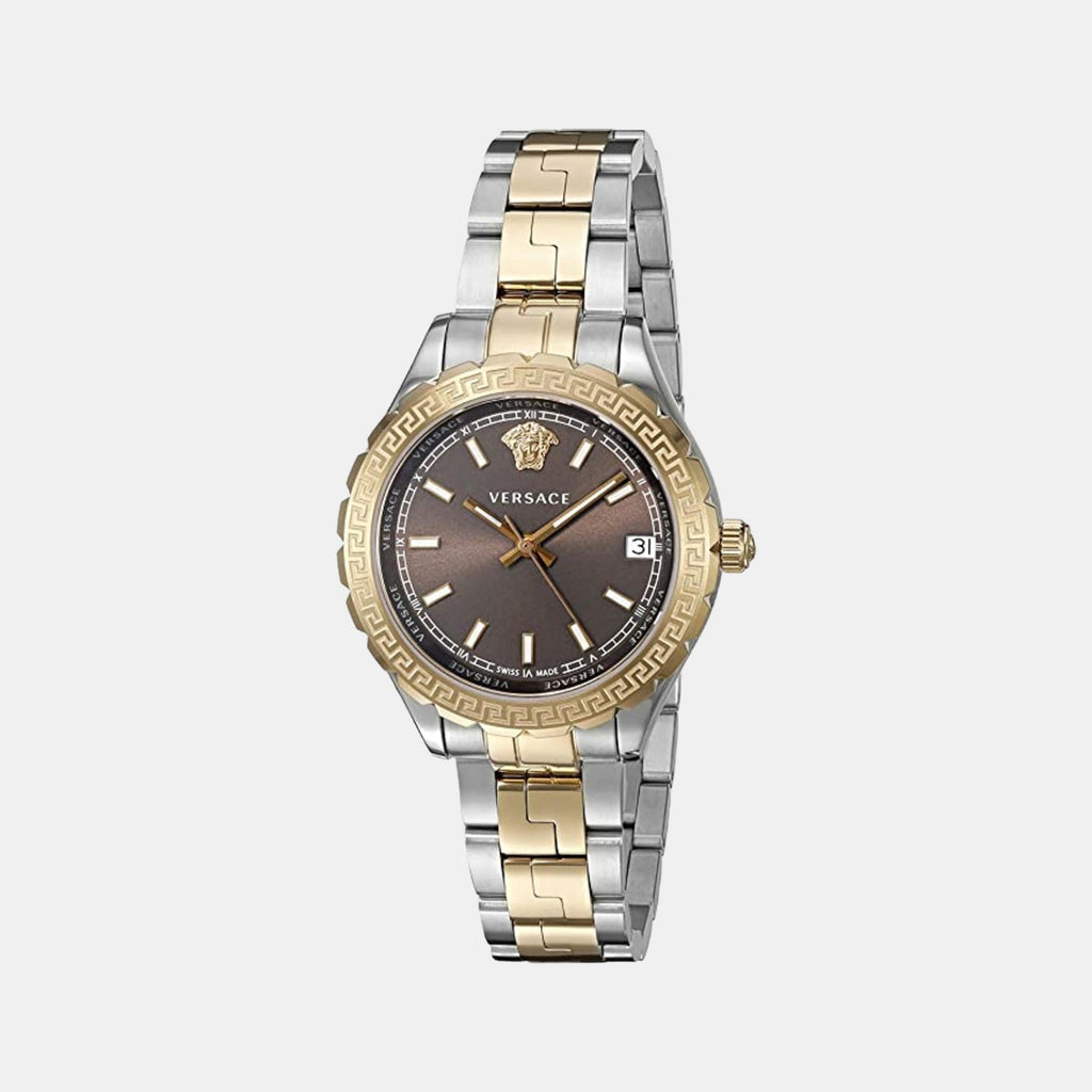 Versace Round Brown Analog watch