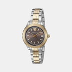 Versace Round Brown Analog watch