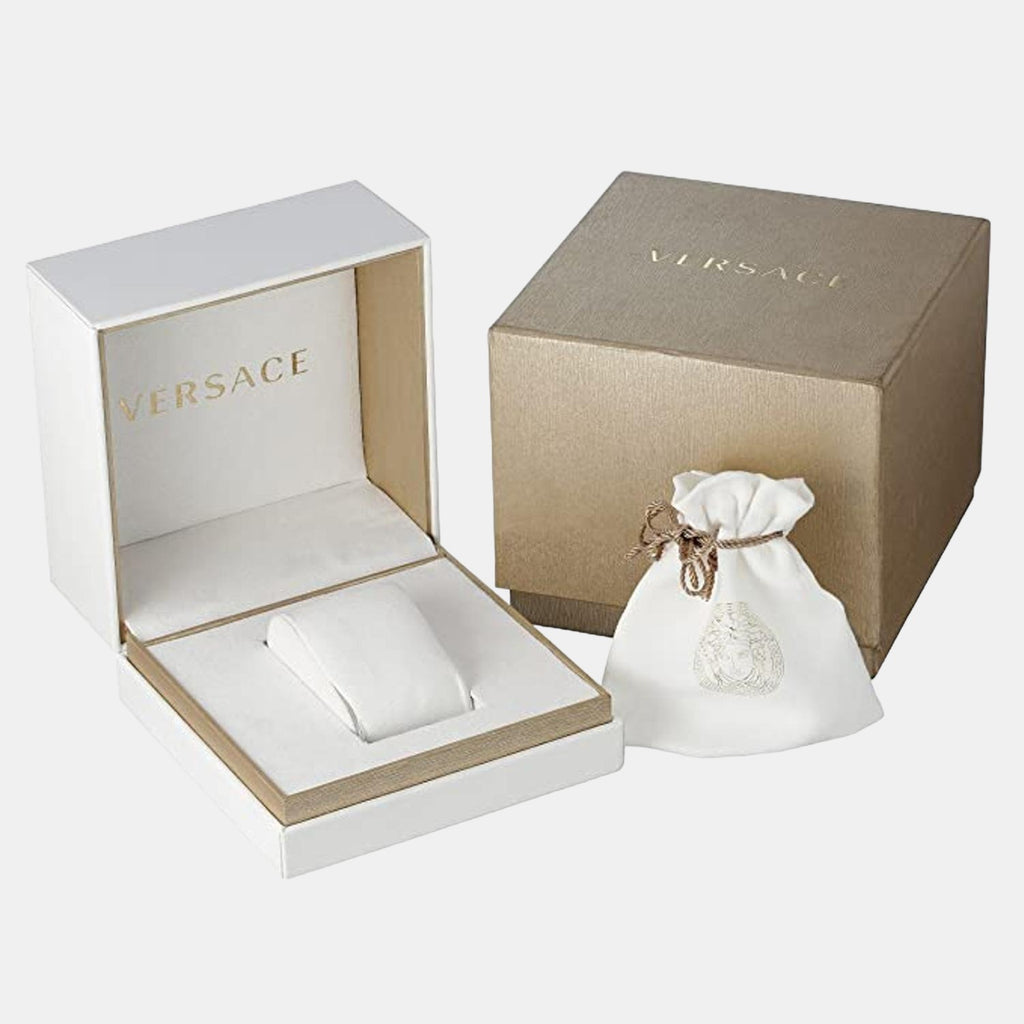 Versace Women Round Brown watch