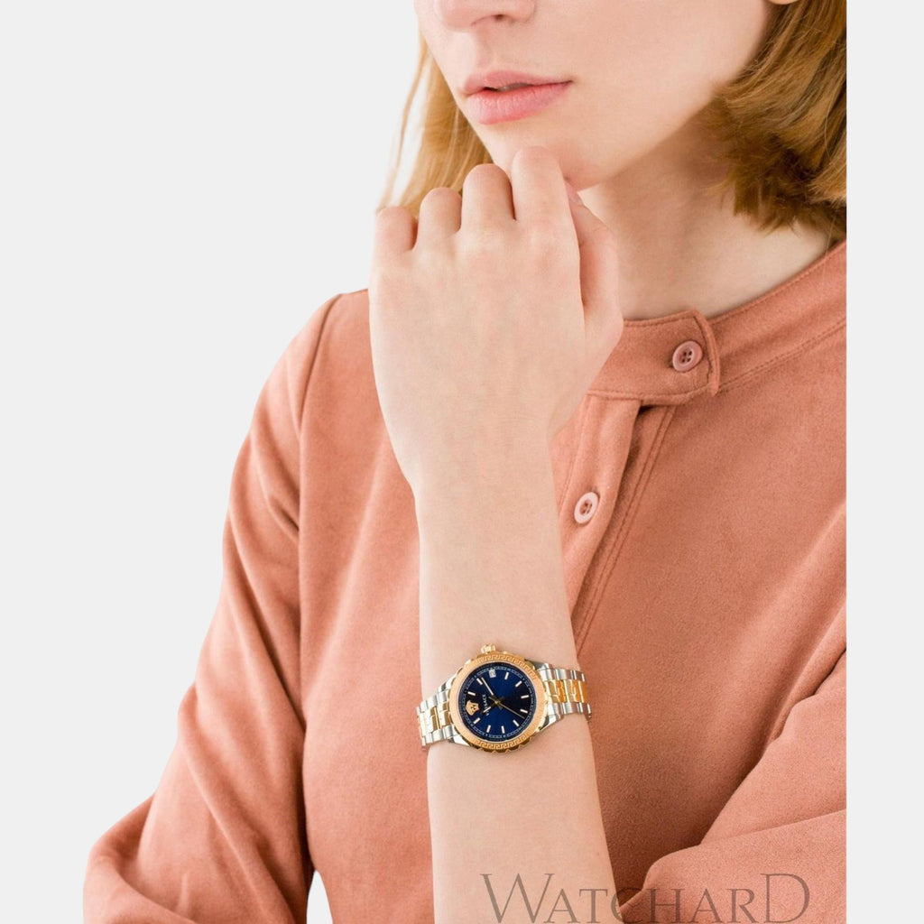 Versace Stainless Steel Round watch