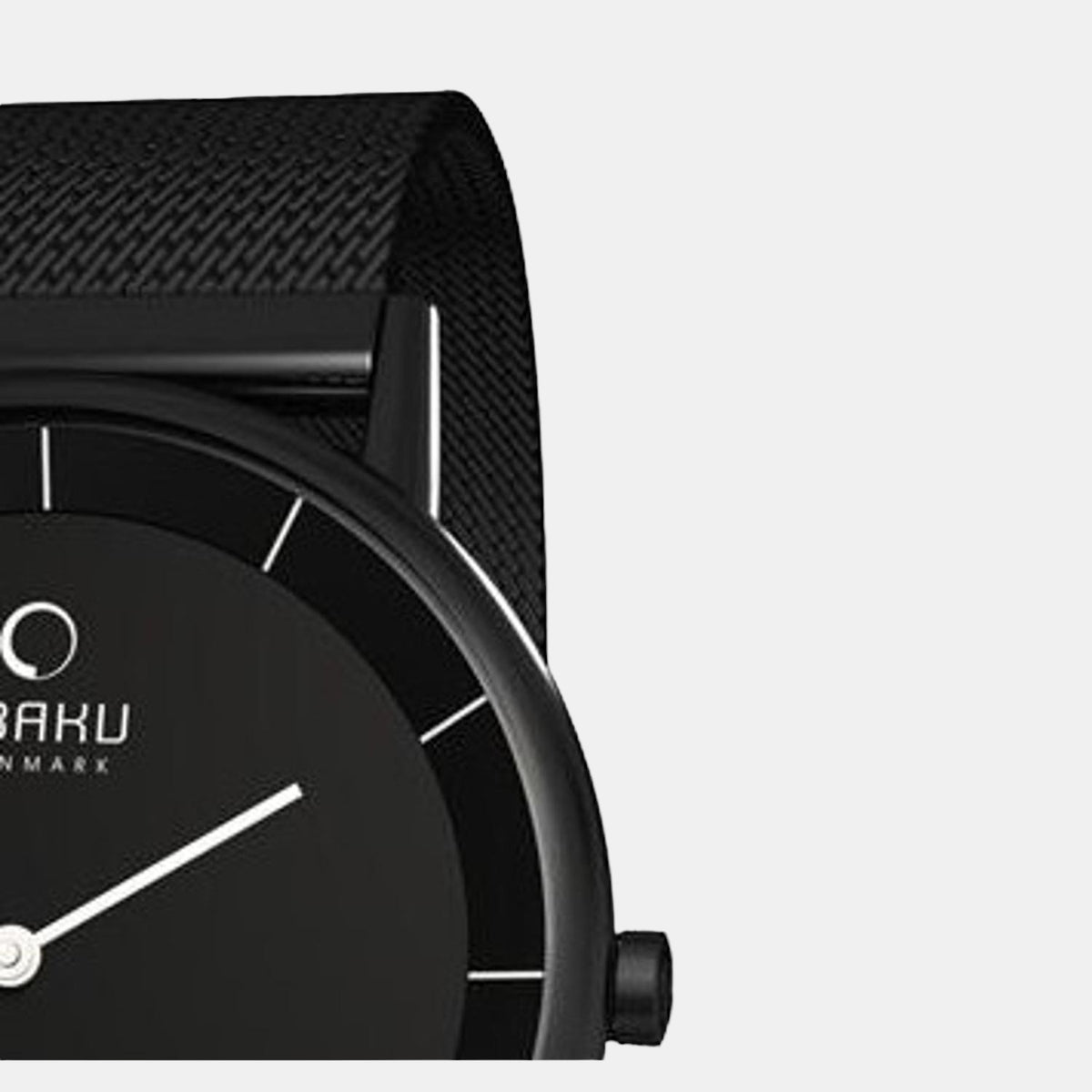 Obaku Stainless Steel Round watch