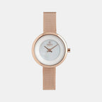 Obaku Round White Analog watch