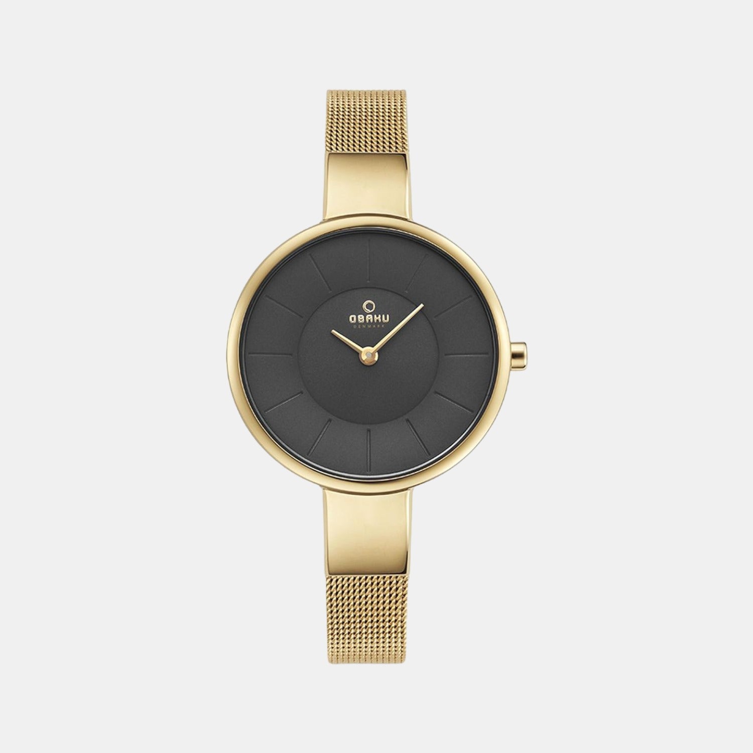 Obaku Round Grey Analog watch