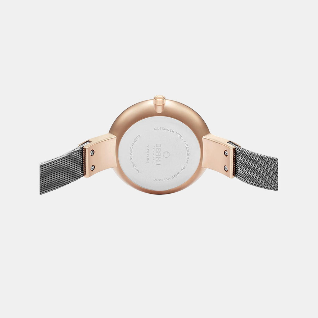 Obaku Brass Round watch
