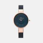Obaku Round Blue Analog watch