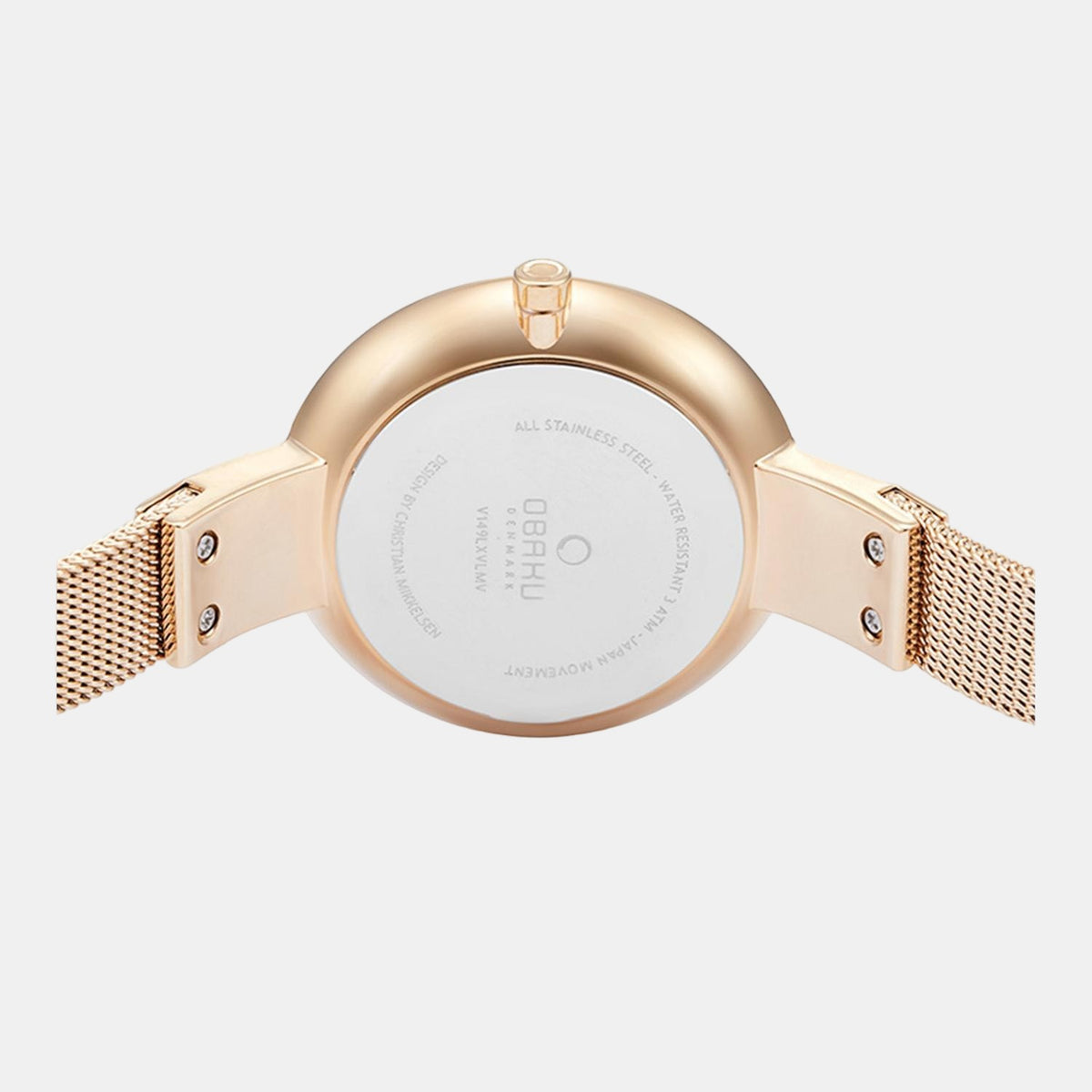 Obaku Women Round Blue watch