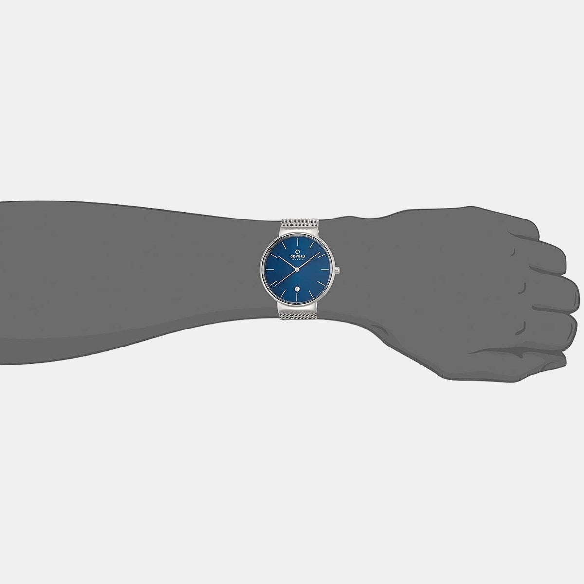 Obaku Stainless Steel Round watch