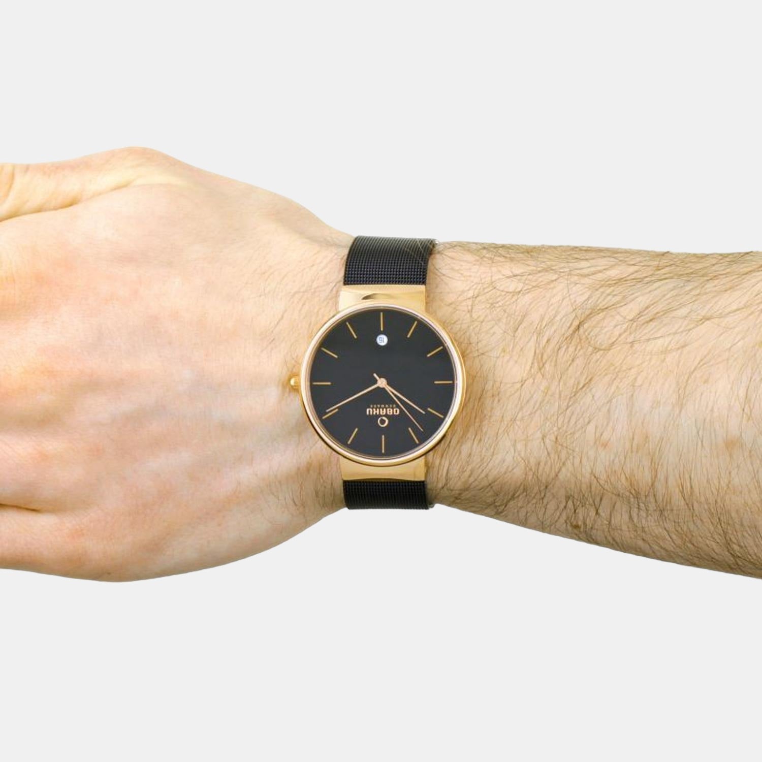 Obaku 42 mm Round Quartz watch