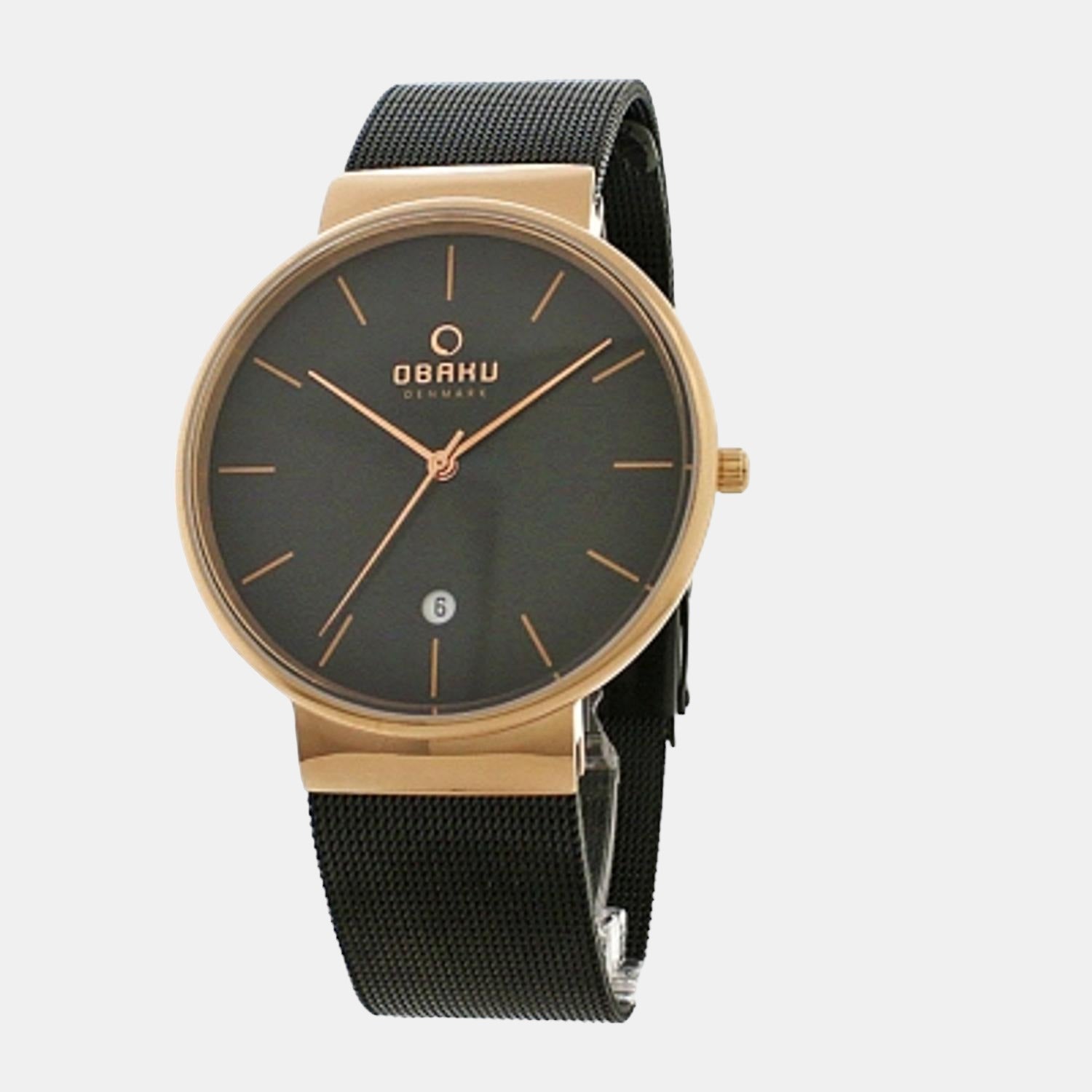 Obaku Stainless Steel Round watch