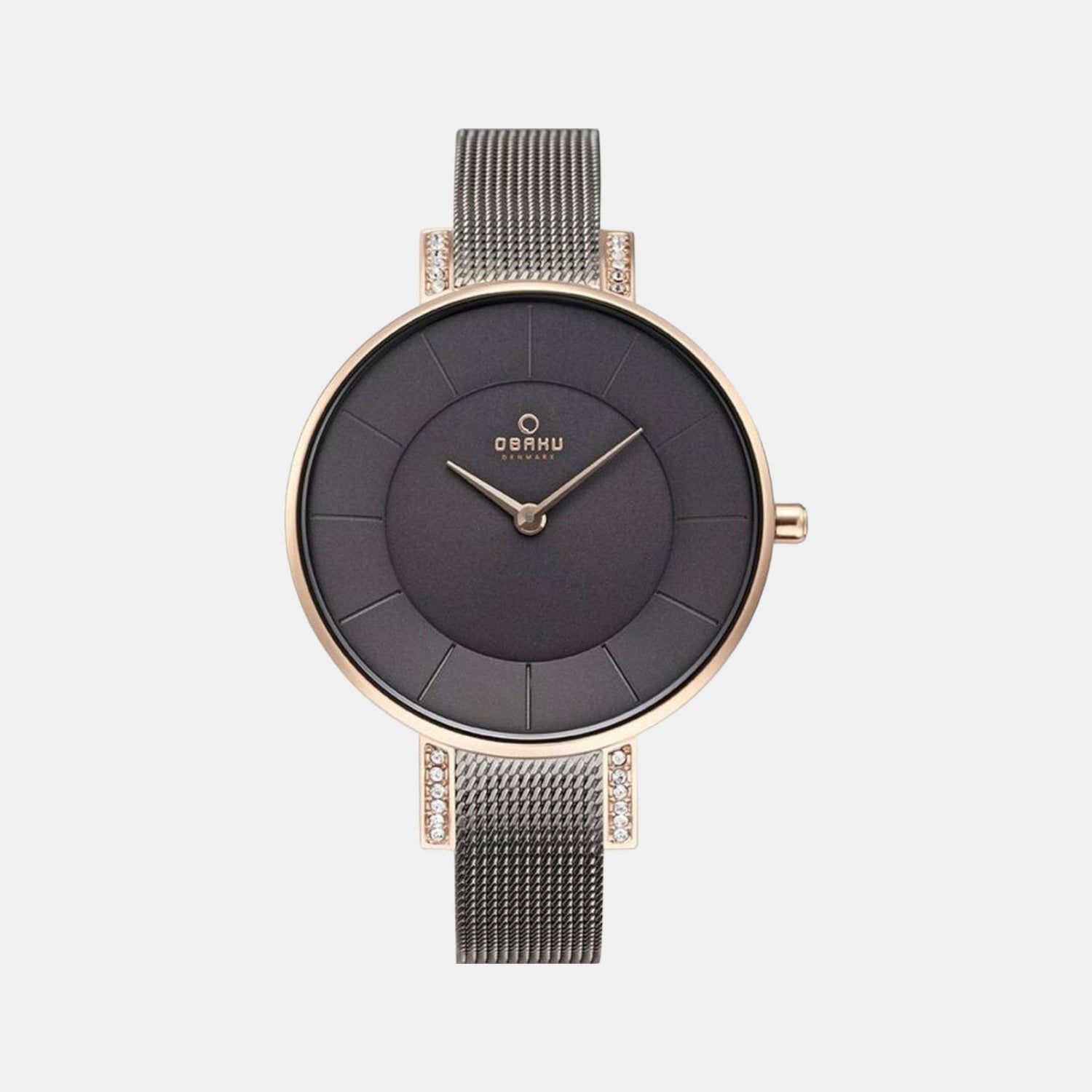 Obaku Round Grey Analog watch