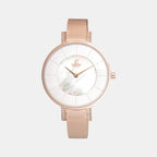 Obaku Round Rose Gold Analog watch