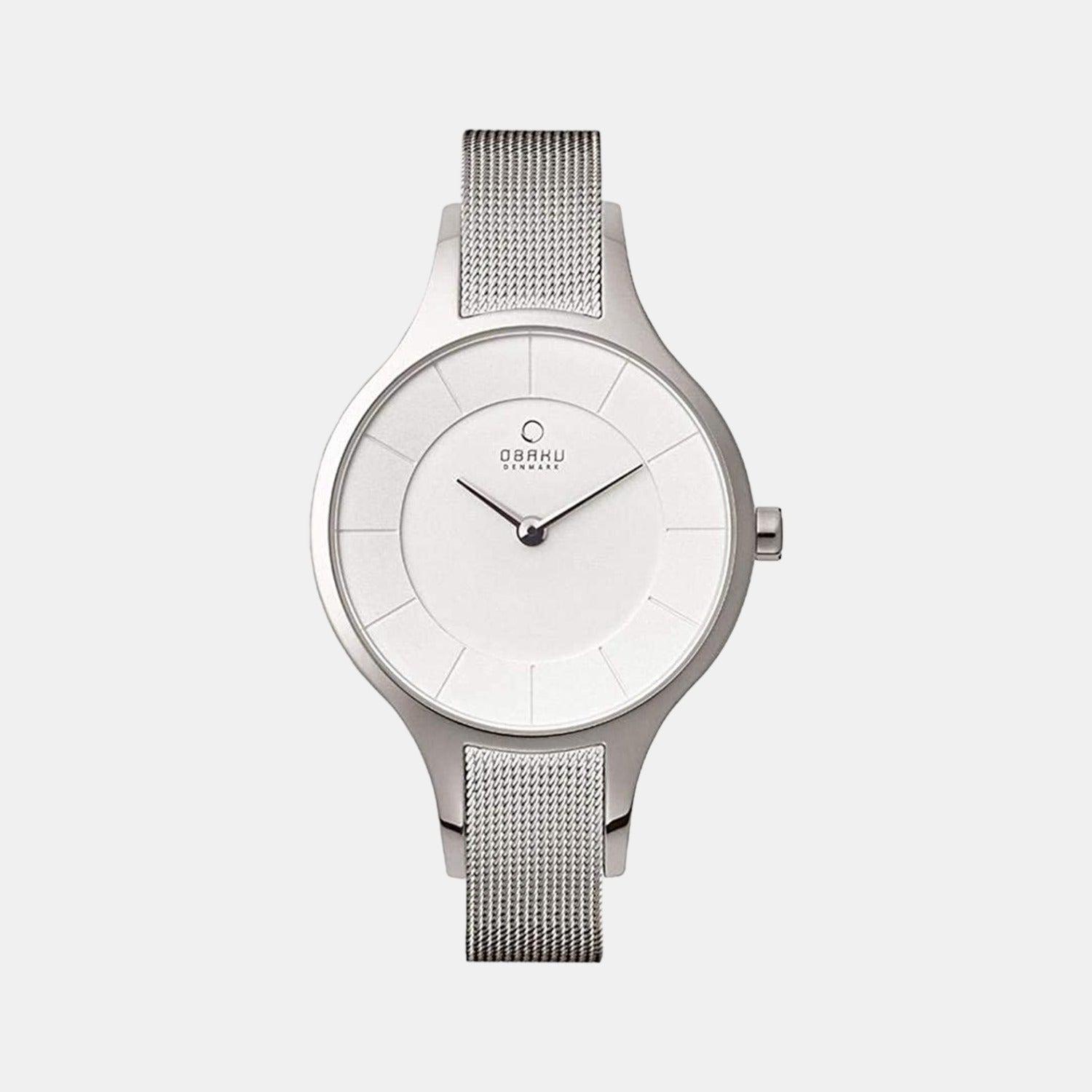 Obaku Round White Analog watch