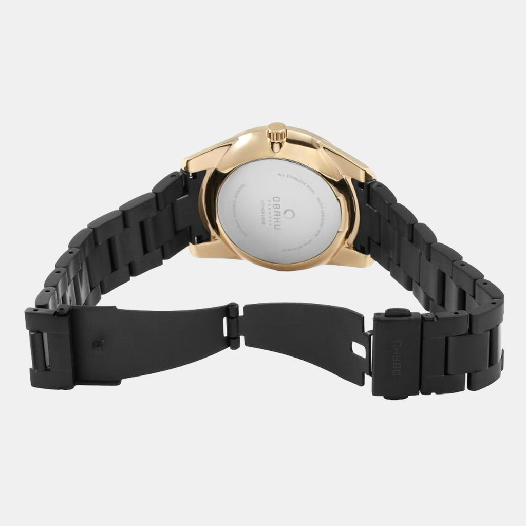 Obaku Stainless Steel Round watch