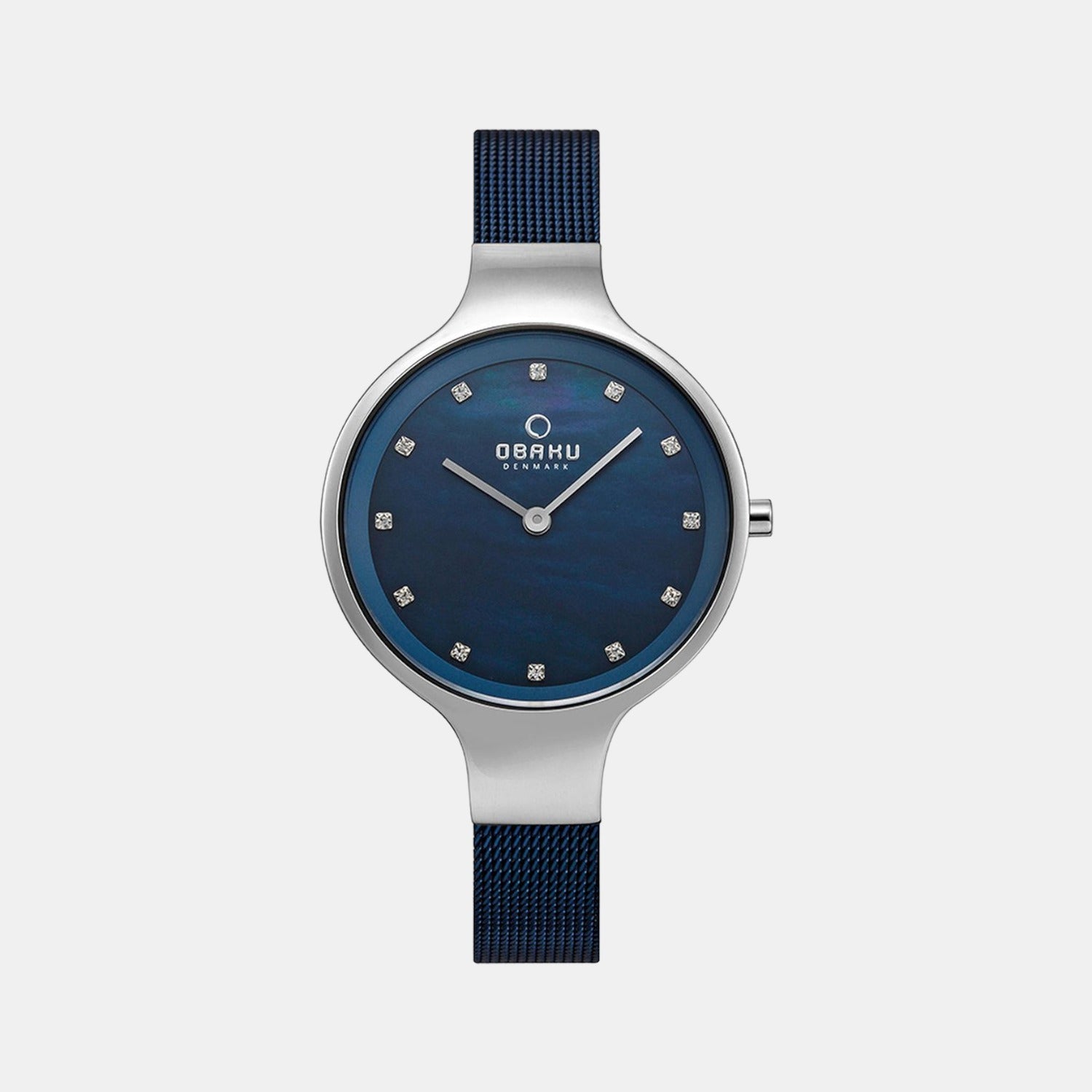 Obaku Round Two Tone Analog watch