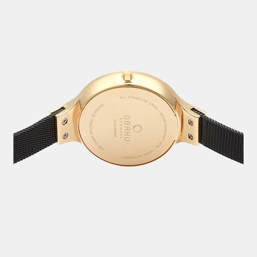 Obaku Brass Round watch